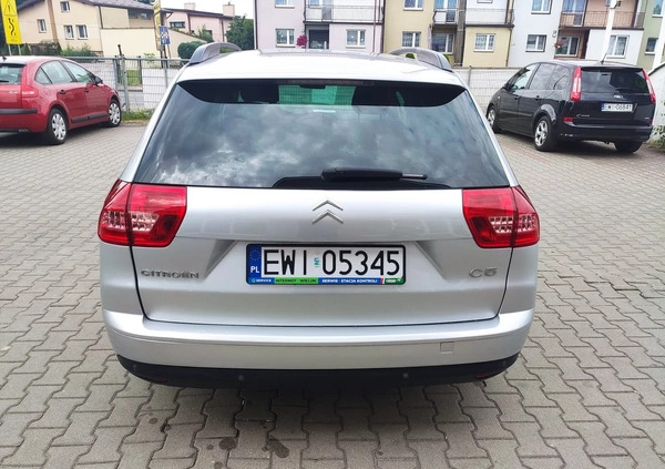 Citroen C5 cena 18400 przebieg: 249798, rok produkcji 2008 z Luboń małe 191